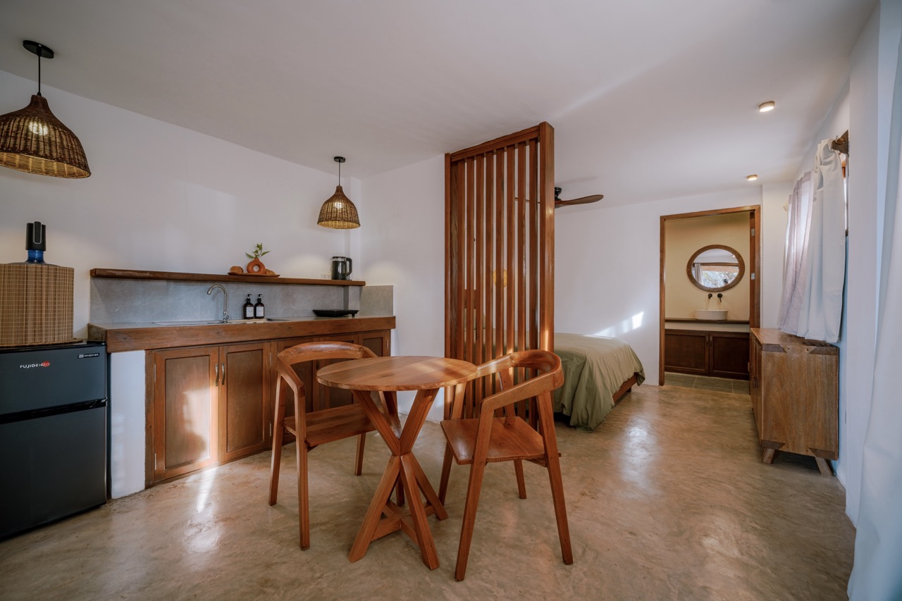 Studio with kitchen