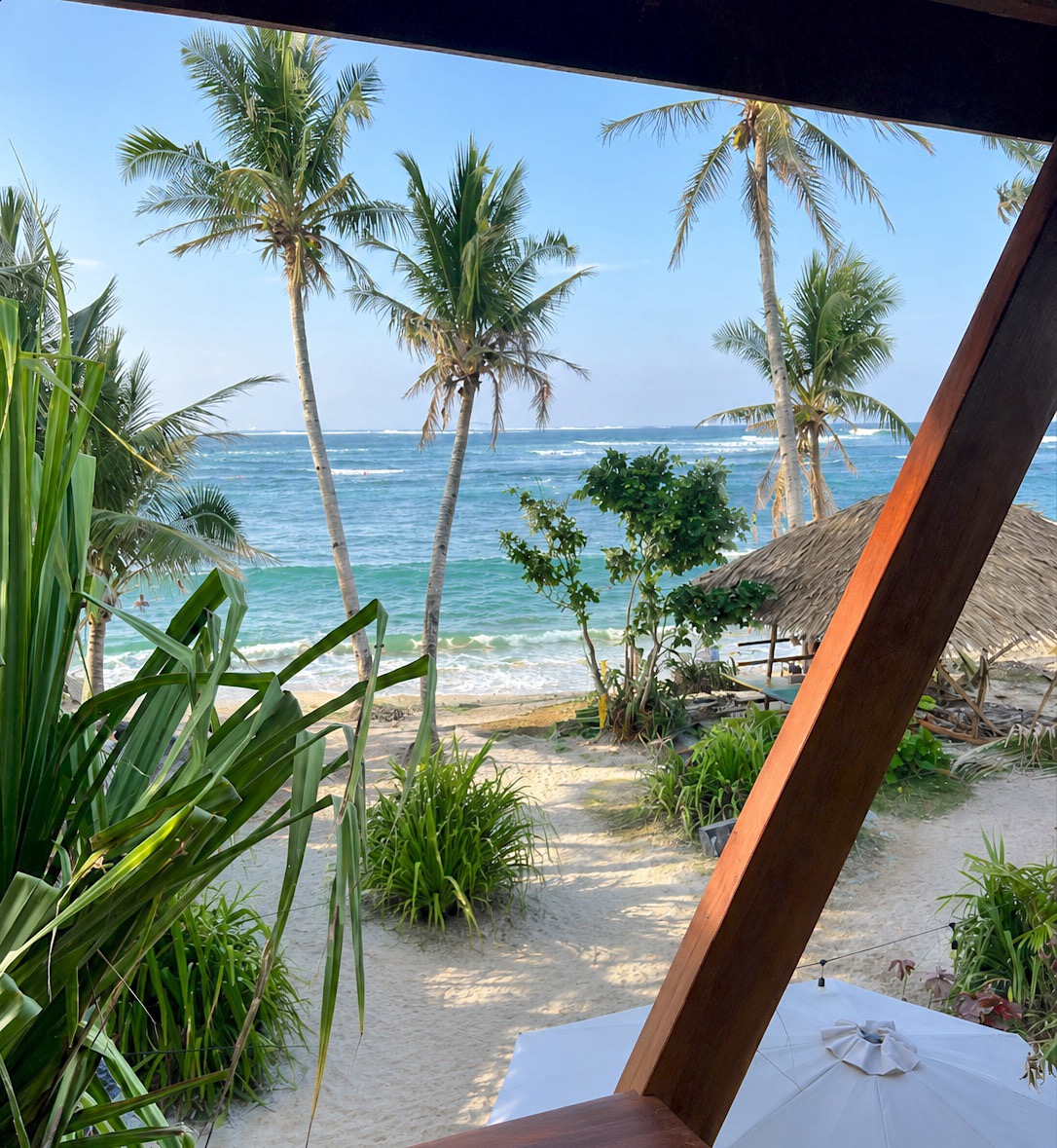 Terrasse with ocean view