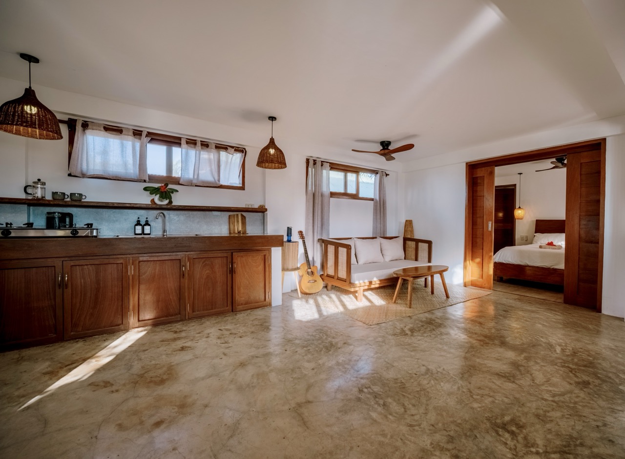 Open kitchen & Living Room